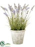 Silk Plants Direct Lavender - Lavender - Pack of 2