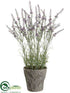 Silk Plants Direct Lavender - Lavender - Pack of 2