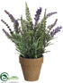 Silk Plants Direct Lavender, Astilbe - Purple Lavender - Pack of 6