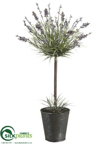 faux lavender tree Lavender Topiary - Lavender - Pack of 2 - (CVL-322LFLS)