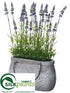 Silk Plants Direct Lavender - Lavender - Pack of 2