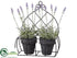 Silk Plants Direct Lavender - Lavender - Pack of 4