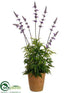 Silk Plants Direct Lavender - Lavender - Pack of 4