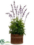 Silk Plants Direct Lavender - Lavender - Pack of 4