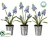 Silk Plants Direct Muscari - Lavender - Pack of 6
