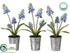 Silk Plants Direct Muscari - Lavender - Pack of 6