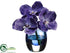 Silk Plants Direct Vanda Orchid - Orchid - Pack of 4