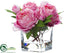 Silk Plants Direct Peony - Pink - Pack of 2