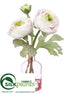 Silk Plants Direct Ranunculus - Pink Soft - Pack of 12