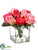 Rose - Pink Two Tone - Pack of 4