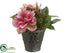 Silk Plants Direct Rose, Sedum - Orchid Green - Pack of 6