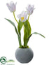 Silk Plants Direct Tulip - Blush - Pack of 2