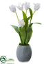 Silk Plants Direct Tulip - Blush - Pack of 2