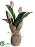 Silk Plants Direct Tulip - Lilac - Pack of 12