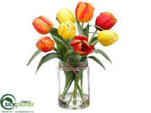 Tulip - Red Orange - Pack of 4