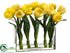 Silk Plants Direct Tulip - Yellow - Pack of 1