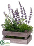 Silk Plants Direct Lavender - Lavender - Pack of 4
