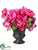 Peony, Hydrangea, Sedum - Fuchsia Purple - Pack of 2