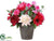 Dahlia, Peony - Beauty Blush - Pack of 4