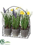 Silk Plants Direct Spring Garden - Mixed - Pack of 1