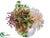 Hydrangea, Dahlia, Ranunculus Arrangement - Mauve White - Pack of 4