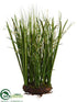 Silk Plants Direct Grass - Green - Pack of 2