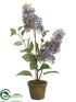 Silk Plants Direct Lilac - Lilac - Pack of 6