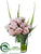 Rose, Grass - Pink - Pack of 6