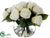 Rose - White - Pack of 2