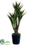 Silk Plants Direct Agave Attenuata Plant - Green - Pack of 4