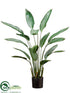 Silk Plants Direct Bird of Paradise Plant - Green - Pack of 2