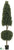 Boxwood Cone Ball Topiary - Green Two Tone - Pack of 1