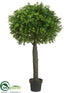 Silk Plants Direct Boxwood Ball Topiary - Green - Pack of 2