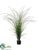 Grass Bush - Green Two Tone - Pack of 2