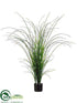 Silk Plants Direct Grass Bush - Green Two Tone - Pack of 2
