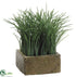 Silk Plants Direct Grass - Green - Pack of 6