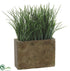 Silk Plants Direct Grass - Green - Pack of 6