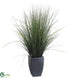 Silk Plants Direct Grass - Green - Pack of 2