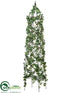Silk Plants Direct Ivy Tower - Green - Pack of 2