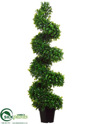 silk jade plant Silk Plants Direct Jade Plant Spiral Topiary - Green