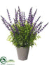 Silk Plants Direct Lavender - Purple Green - Pack of 2