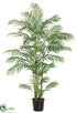 Silk Plants Direct Areca Palm Tree - Green Two Tone - Pack of 2