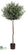 Olive Topiary Ball - Green Two Tone - Pack of 2