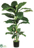 Silk Plants Direct Evergreen Plant - Green - Pack of 4