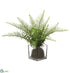 Silk Plants Direct Sword Fern - Green - Pack of 6