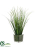 Silk Plants Direct Grass - Green - Pack of 6