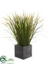Silk Plants Direct Grass Arrangement - Green - Pack of 4