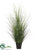 Grass Bush - Green Two Tone - Pack of 4
