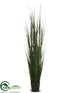 Silk Plants Direct Grass - Green - Pack of 2