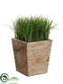 Silk Plants Direct Grass - Green - Pack of 2